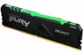 16GB Kingston Fury Beast RGB 3200MHz DDR4 Memory Module (1 x 16GB)