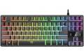 Trust GXT 833 Thado keyboard USB German Black