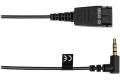 Jabra Biz 1100 Duo Svart