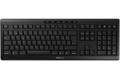 CHERRY Stream Wireless keyboard RF Wireless + USB QWERTZ Swiss Black