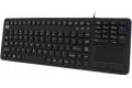 Adesso AKB-270UB SlimTouch Antimicrobial Waterproof USB Compact size Touchpad keyboard