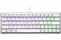 Cooler Master SK620 60% Sliver White Mechanical Keyboard with Low Profile Blue Switches