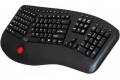 Adesso 2.4GHz RF Wireless QWERTY Desktop Ergonomic Trackball Keyboard