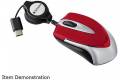 Verbatim USB-C Mini Optical Travel Mouse-Red