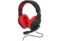 Konix DRAKKAR SKALD Over Ear-hovedtelefoner kabelbundet Gaming Stereo Sort