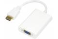 DELTACO Adapter HDMI till VGA inkl ljud,