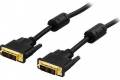 Deltaco DVI-D Single Link-kabel 2m