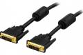 Deltaco DVI-D Dual Link-kabel 2m