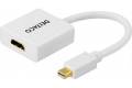 Deltaco HDMI hona till Mini DisplayPort hane-adapter