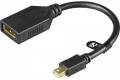Deltaco DisplayPort hona till Mini-DisplayPort hane-adapter