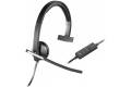 Logitech Usb H650e Hodesett Mono Svart