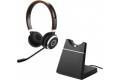 Jabra Evolve 65+ Uc + Chargning Stand Usb-a Via Bluetooth Adapter Stereo Sort