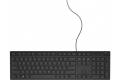 DELL KB216 keyboard QWERTY Danish Black