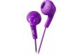 JVC In Ear Gumy Headphones. Violet