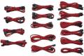 Corsair Professional Sleeved Cable Red