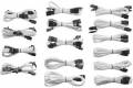 Corsair Professional Sleeved Cable White