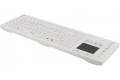 Deltaco Tb-507 Silikon Ip65 Touchpad Trådløs Nordisk Hvit Tastatur