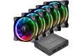 Thermaltake CL-F057-PL14SW-A Computerkølesystem Computerkabinet Ventilator 14 cm Sort