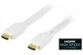 Deltaco High-Speed HDMI-kabel Flat