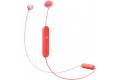 Sony WI-C300 trådlösa in-ear hörlurar (röd)
