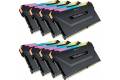 Corsair 64GB (8x8GB) DDR4 3600MHz CL18 Vengeance RGB PRO Svart