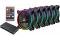 ENERMAX 6 Fan Pack T.B. RGB 12 cm x 12 cm x 2,5 cm
