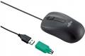 Fujitsu M530 mus USB Type-A+PS/2 Laser 1200 dpi Højre hånd
