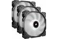 Corsair AF120 LED Hvit 120mm 3-pk