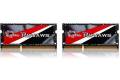 16GB G.Skill Ripjaws DDR3 1600MHz SO-DIMM laptop memory dual channel kit (2x 8GB) CL9
