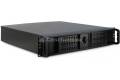 Inter-Tech 2U-2098-SK Rack Black