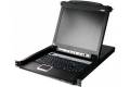 ATEN 17" Skjermer Slideaway CL5708M KVM (tastatur/video/mus) konsol TFT